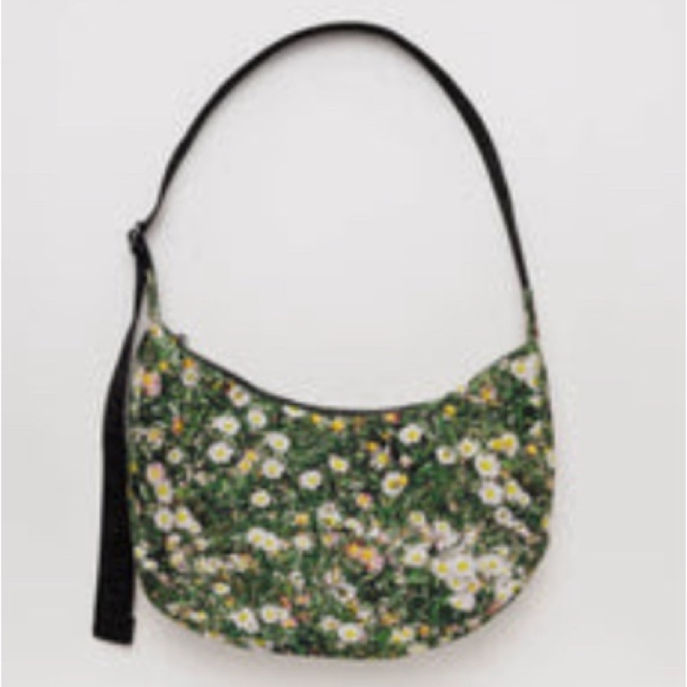 Medium Nylon Crescent- Daisy